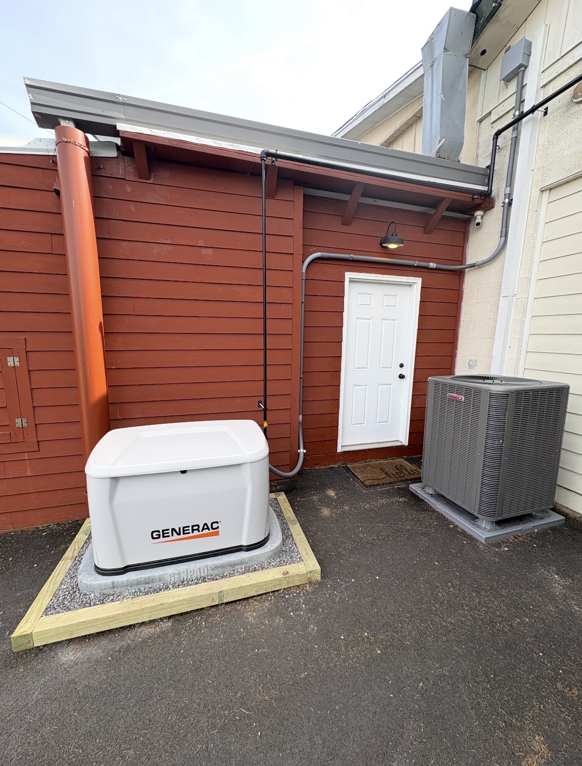 Generac generator installation